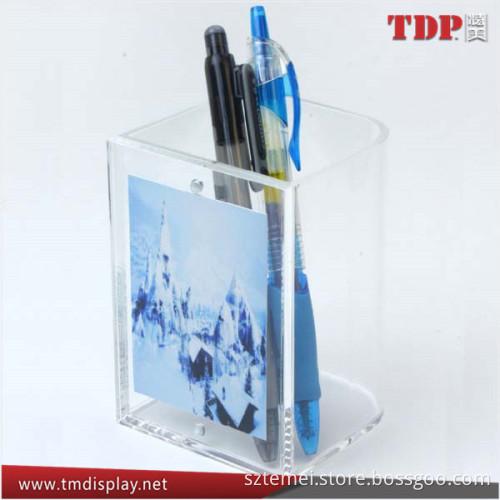 Manufacturer Acrylic Office Supplier Acrylic Pen Holder for Office Storage, Acrylic Stationery Collection, Acrylic Pen Holders